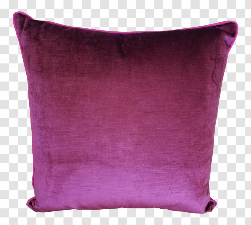 Throw Pillows Cushion Velvet - Purple - Pillow Transparent PNG