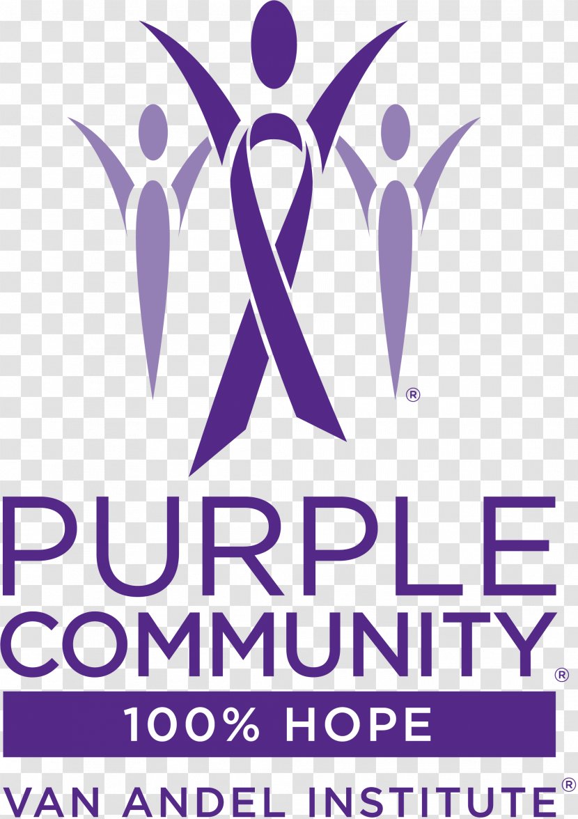 Purple Van Andel Institute Logo Community Color - Tree Transparent PNG