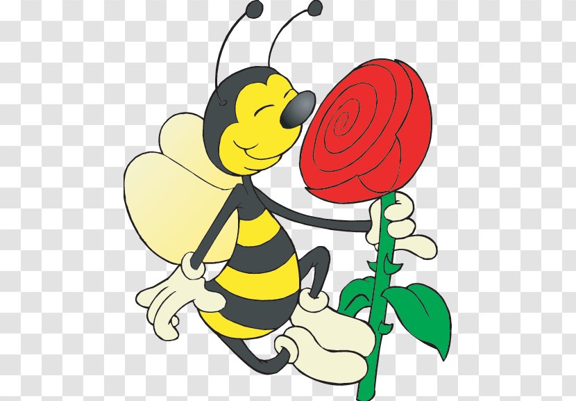 European Dark Bee Beehive Honey Bumblebee - Pollinator - Aveja Cartoon Transparent PNG