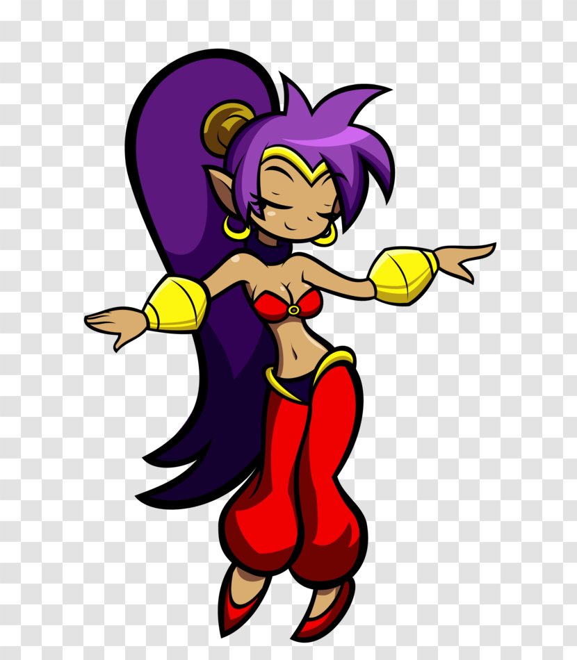 Shantae: Half-Genie Hero Shantae And The Pirate's Curse Belly Dance Risky's Revenge - Halfgenie - Smurfs Transparent PNG