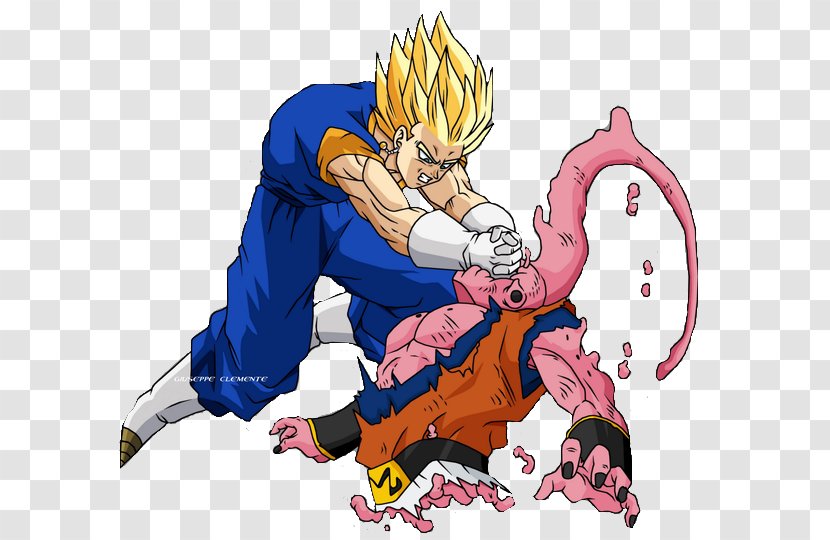 Majin Buu Gohan Vegeta Goku Gotenks - Heart Transparent PNG