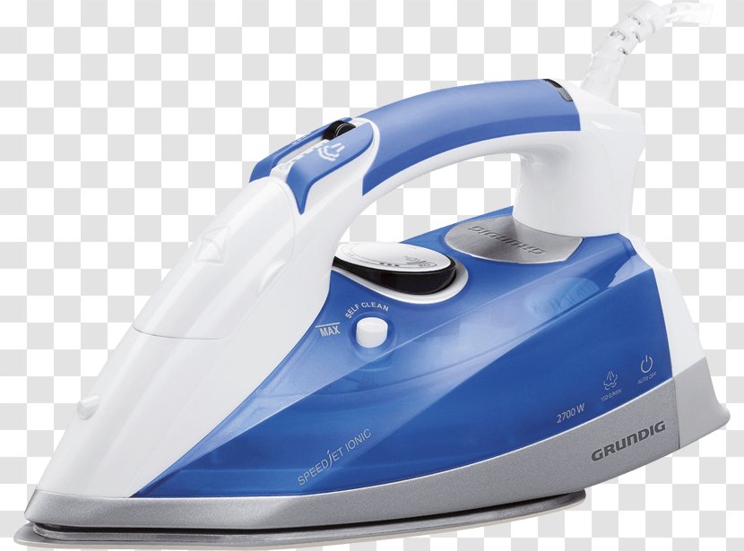 Small Appliance Clothes Iron Grundig Ironing Home - Electronics - Steam Transparent PNG