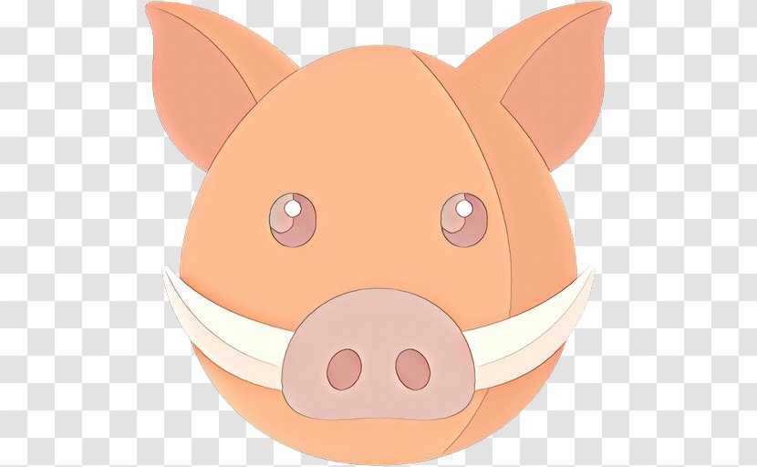 Domestic Pig Cartoon Nose Snout Clip Art - Mouth Suidae Transparent PNG