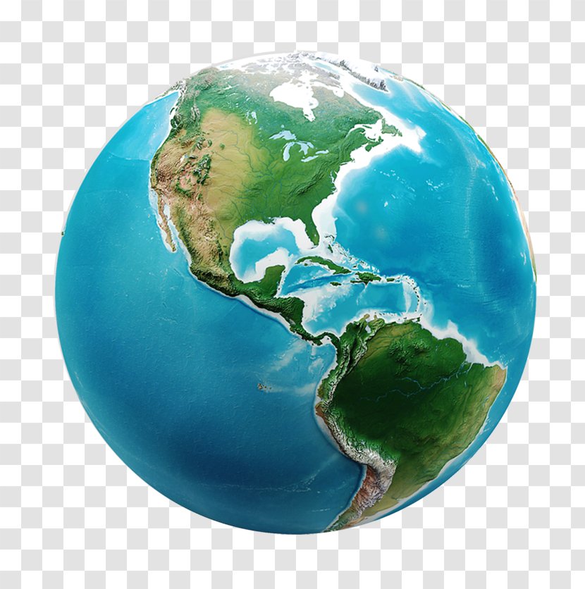 Globe World 3D Computer Graphics Visualization Map - Earth Transparent PNG
