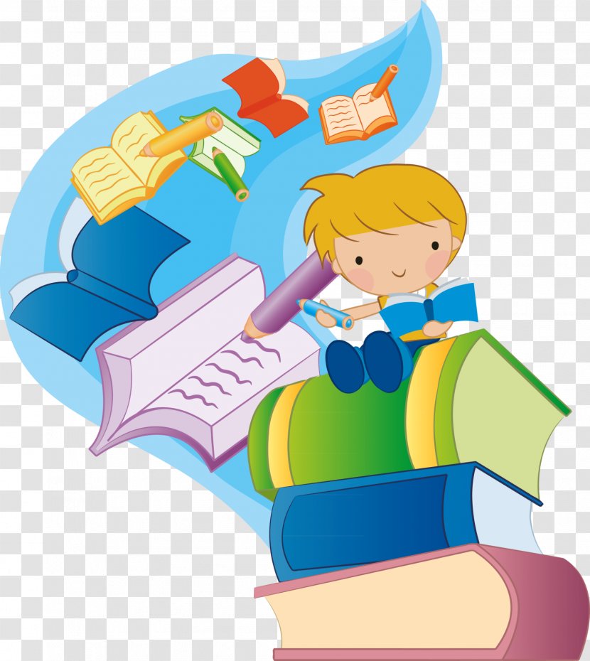 Textbook Reading Child - Play Transparent PNG