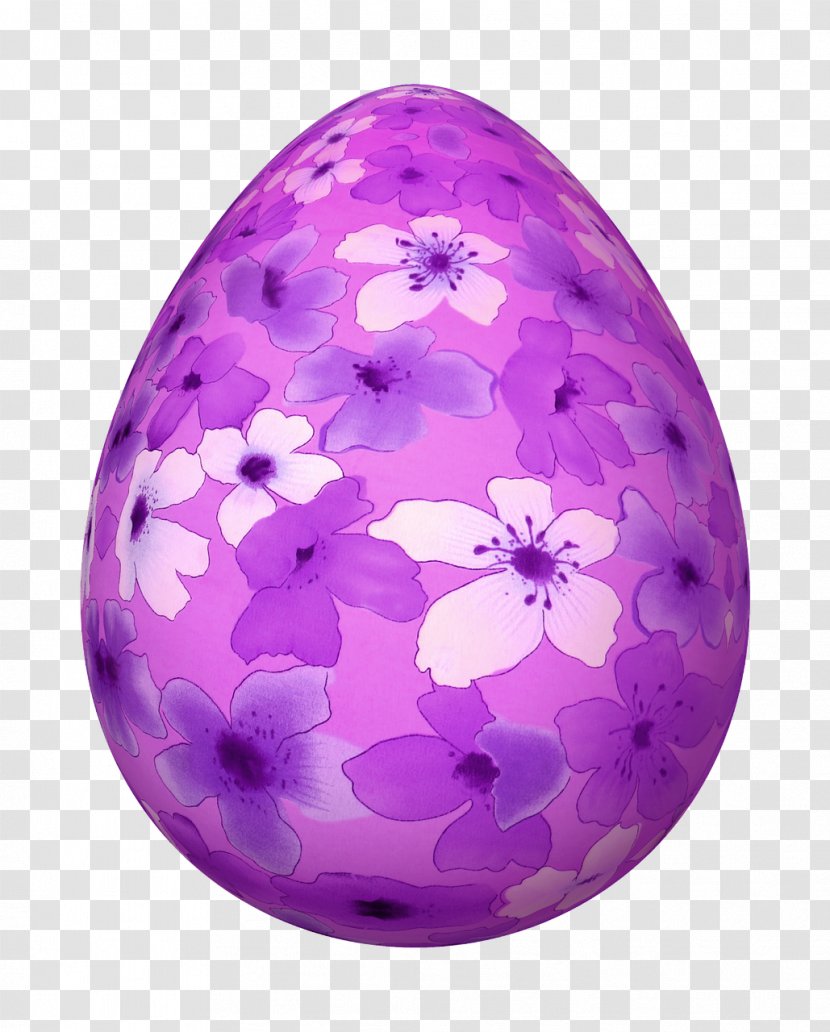 Easter Egg Scrapbooking Clip Art - Amethyst Transparent PNG
