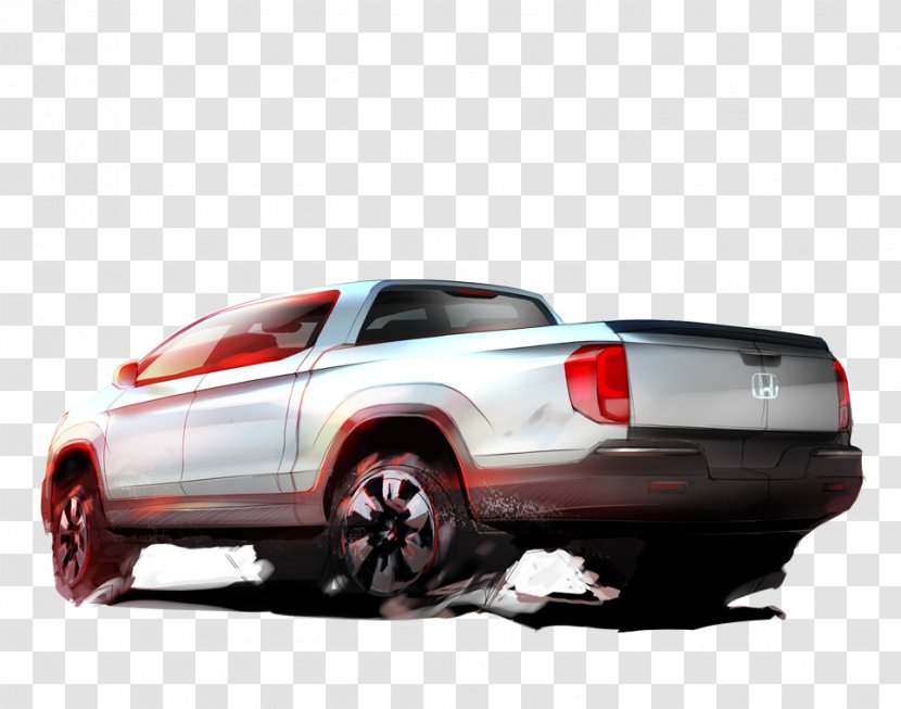 2017 Honda Ridgeline 2019 Pickup Truck Car - Brand Transparent PNG