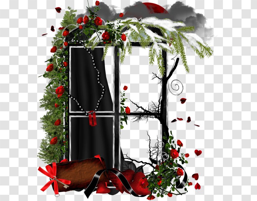 Christmas Picture Frame - Decoration - Interior Design Transparent PNG