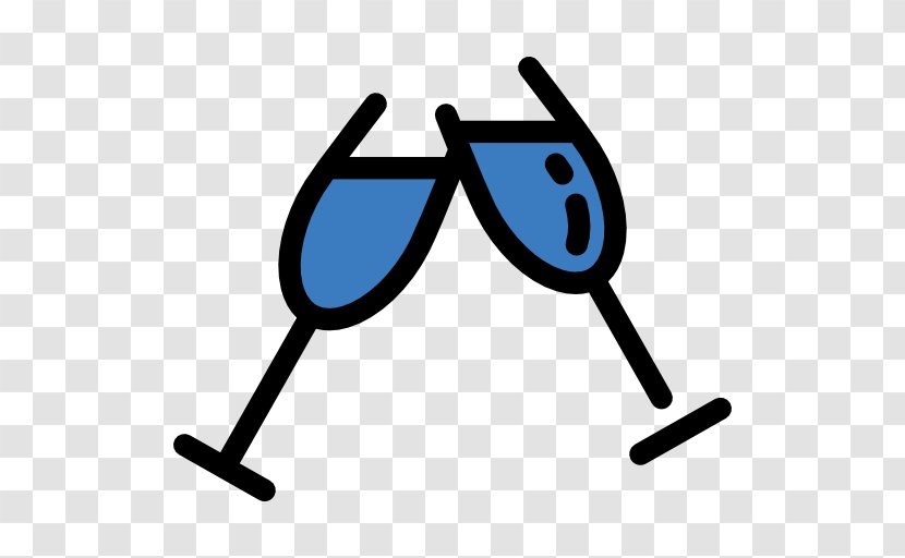 Cocktail Champagne Party Food Icon - Vision Care Transparent PNG