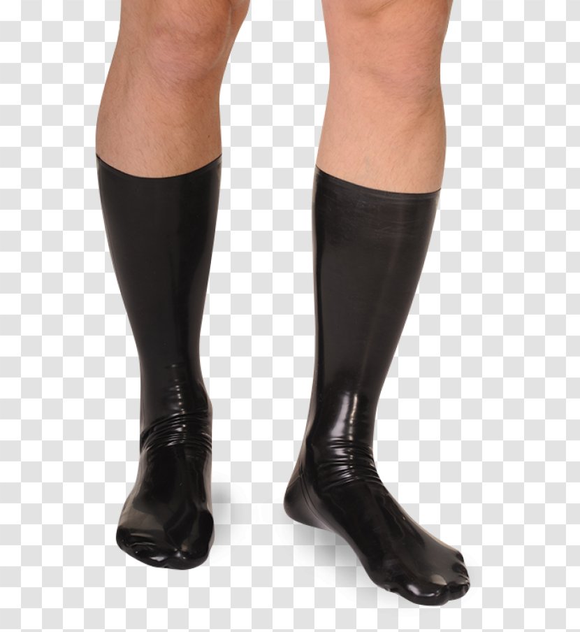 Calf Sock Knee Highs Riding Boot Stocking - Frame Transparent PNG