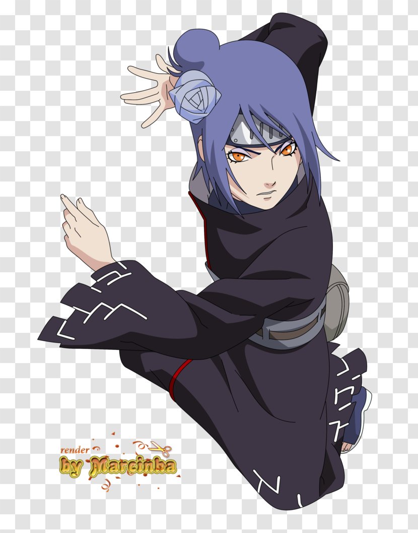 Konan Hinata Hyuga Karin Obito Uchiha Sasuke - Frame - Naruto Transparent PNG