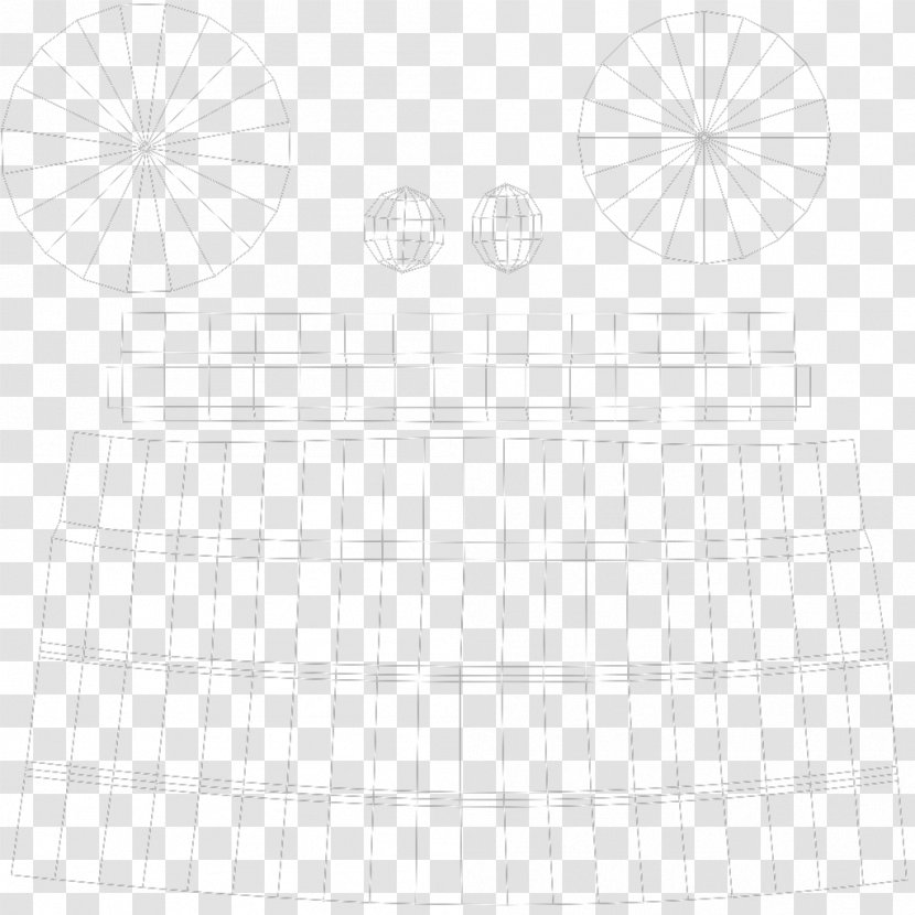 Paper Point Angle Pattern - White Transparent PNG