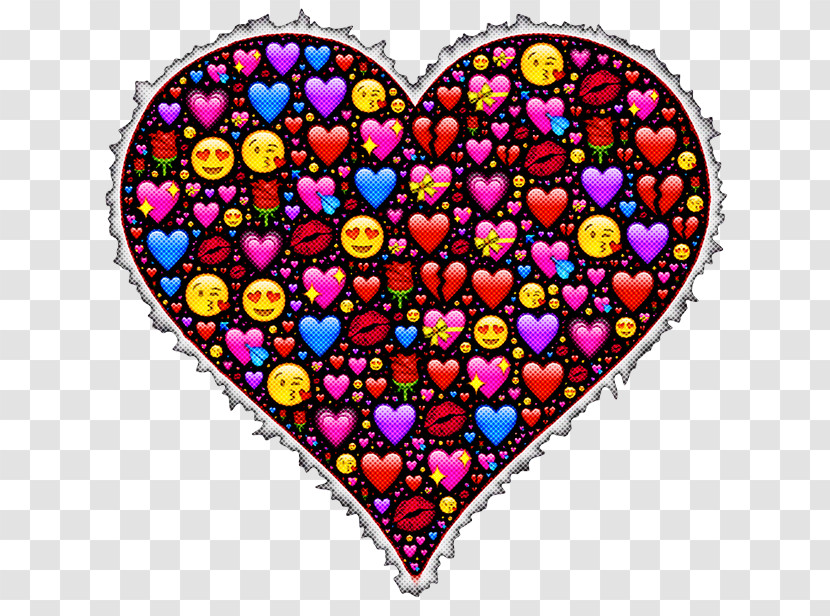 Heart Heart Love Pattern Transparent PNG
