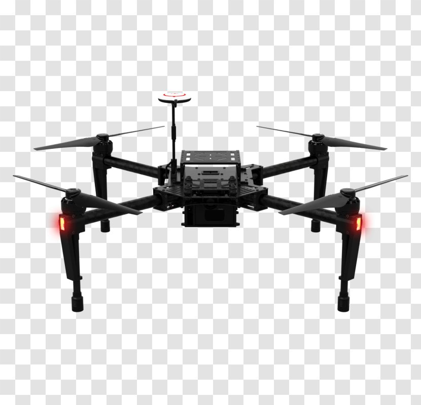 DJI Matrice 100 Quadcopter Unmanned Aerial Vehicle Aircraft Transparent PNG
