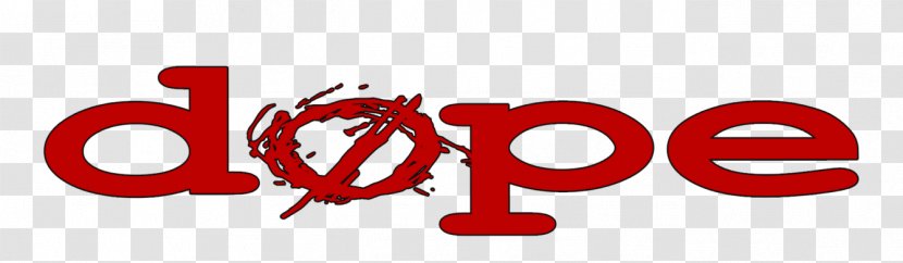 Dope Logo Blood Money - Red Transparent PNG