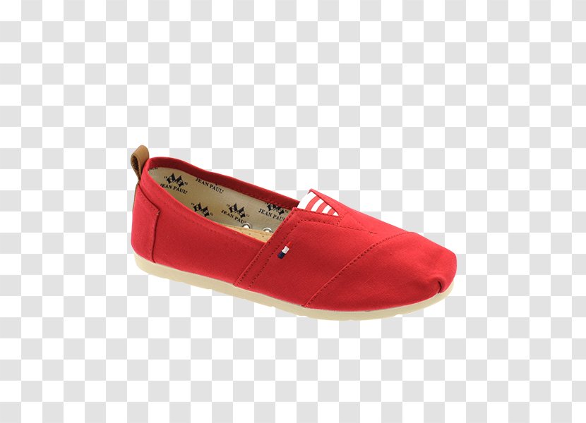 Slip-on Shoe Red Ballet Flat Footwear - Espadrille - Tomato Puree Transparent PNG