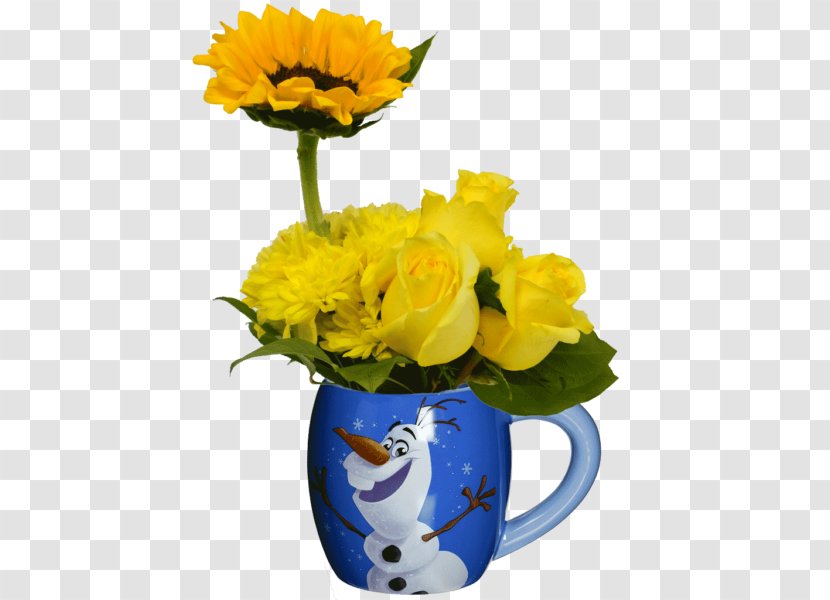 Floral Design Mickey Mouse Vase Flower Bouquet Minnie - Floristry - Magic Mug Transparent PNG