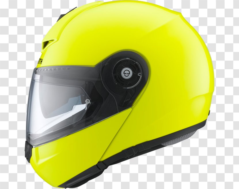 Motorcycle Helmets Schuberth Visor - Headgear - Yellow Helmet Transparent PNG