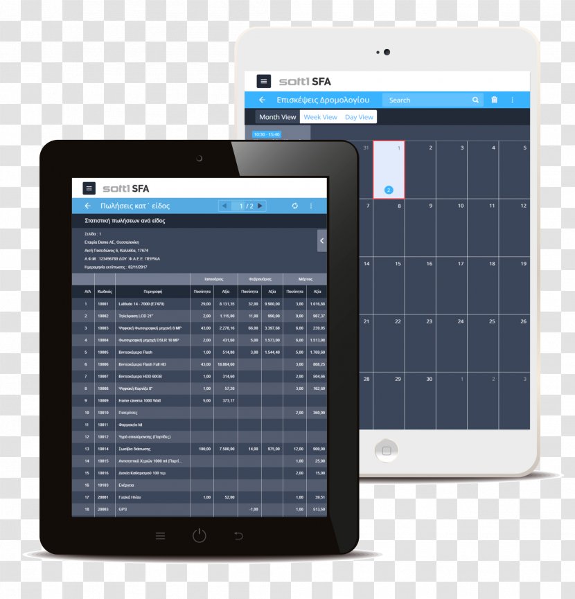 SoftOne Technologies S.A. Computer Software Handheld Devices Display Device Afacere - Sfa Transparent PNG