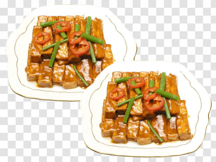 Sweet And Sour Caridea Tofu Shrimp Paste Ingredient - Cooking - Braised Shallot Pepper Two Transparent PNG