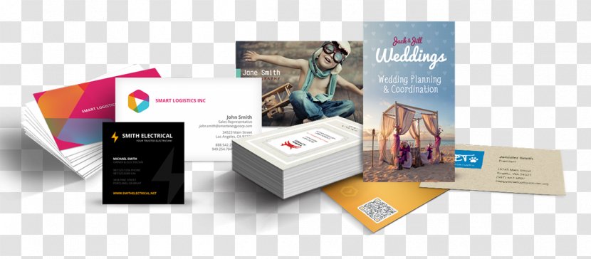 Paper Digital Printing Business Cards Visiting Card - Advertising - Company Transparent PNG