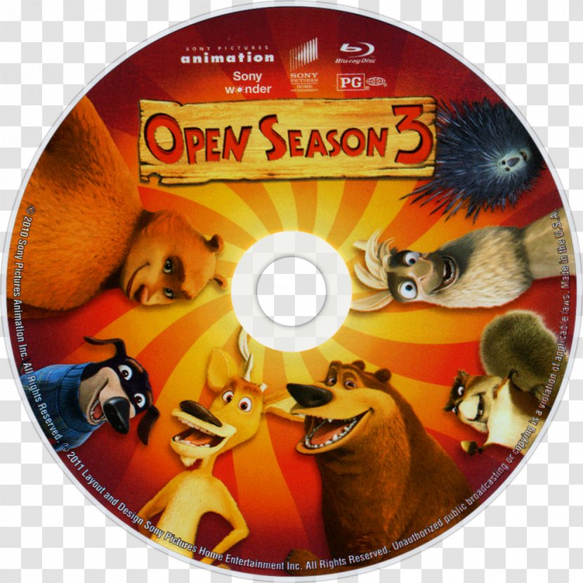 DVD YouTube Blu-ray Disc Open Season Film - Orange - Dvd Transparent PNG