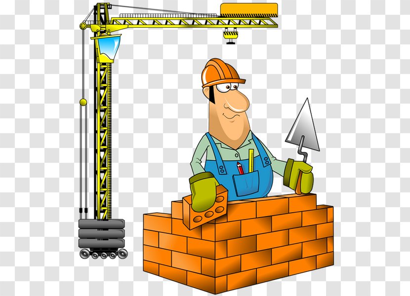 Architectural Engineering Cartoon Architecture Profession Construction Worker - Laborer Transparent PNG