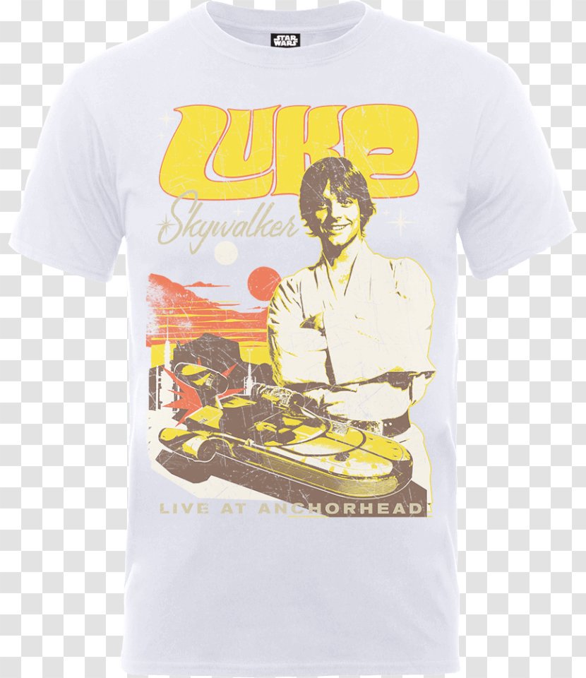 T-shirt Luke Skywalker Anakin Family Han Solo - Entertainment Transparent PNG