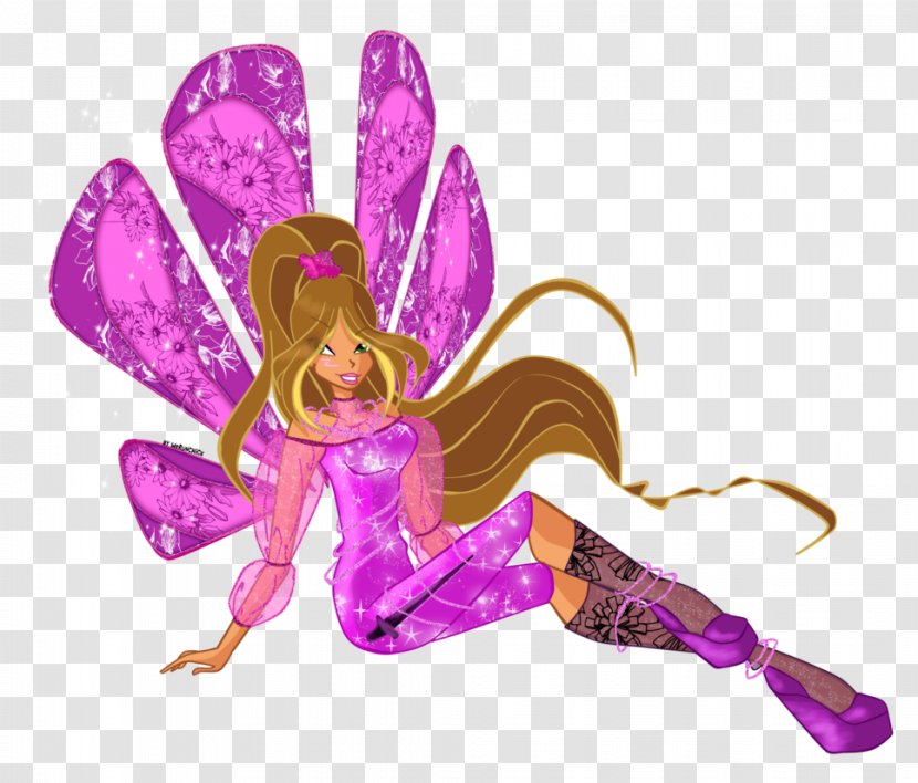 Flora Musa Fairy Winx Powers DeviantArt - Barbie Transparent PNG
