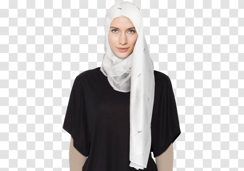 Hijab Art Designer Illustration - Blue - Design Transparent PNG