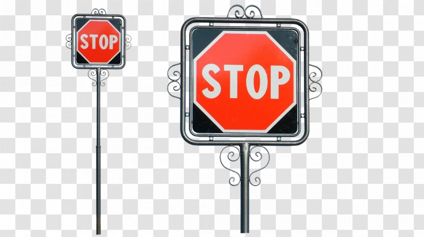 Stop Sign Traffic Industrial Design Table - Facial - Decorative Elements Of Urban Roads Transparent PNG