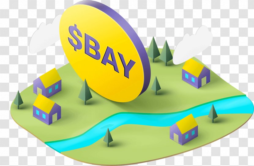 Cryptocurrency Bitcointalk Smart Contract 코인판 BitBay - Yellow - Village Home Transparent PNG