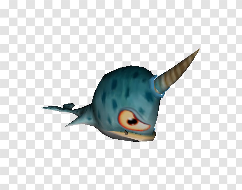 Crash Bandicoot: The Wrath Of Cortex Narwhal Wiki White Tusk (Original) Biology - Wing - Narwhale Transparent PNG