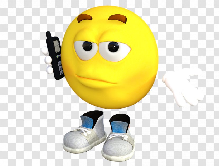 Emoji Emoticon IPhone Sticker Telephone - Smile Transparent PNG