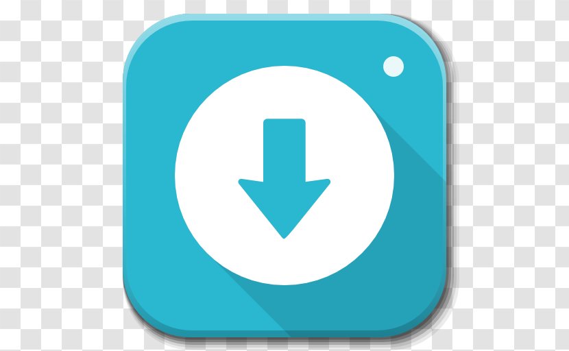 Blue Symbol Aqua Sign - Computer Software - Apps File Save Transparent PNG