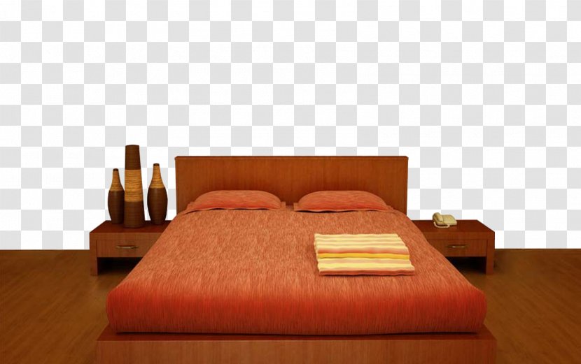 Bed Frame Mattress Bedroom Interior Design Services Sheets Transparent PNG