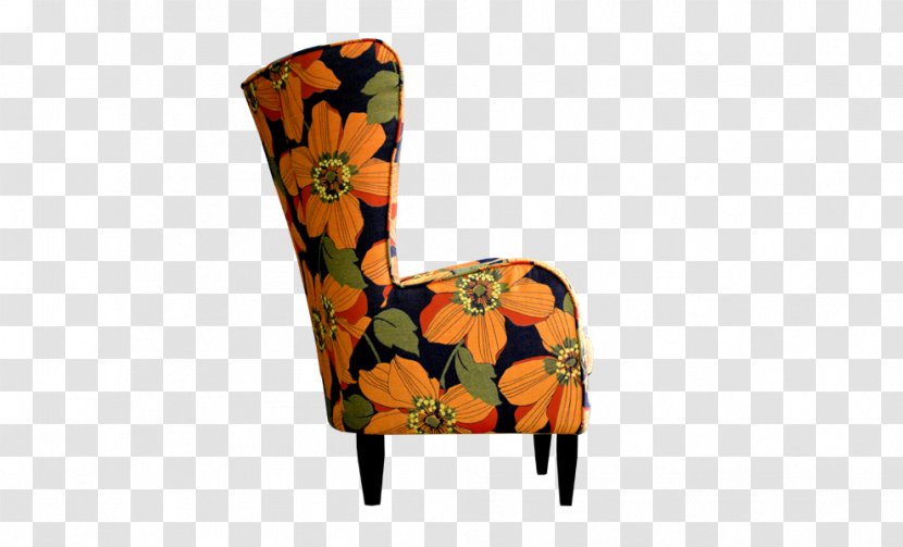 Chair - Furniture - Orange Transparent PNG