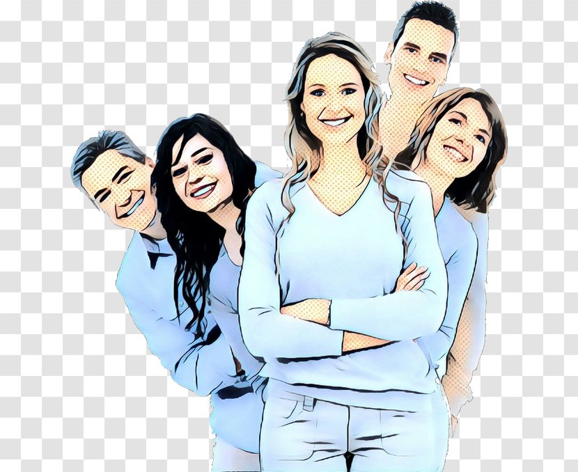 Friendship Cartoon - Fun - Whitecollar Worker Gesture Transparent PNG