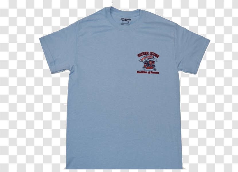 T-shirt Logo Sleeve Font - Electric Blue Transparent PNG