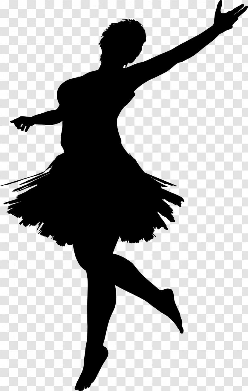 Ballet Dancer Silhouette - Sillhouette Transparent PNG