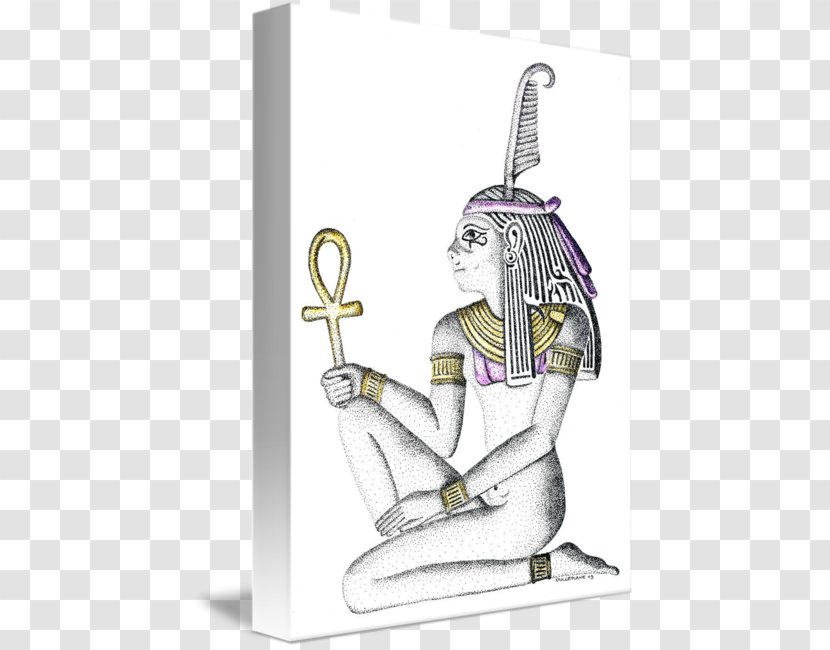 Drawing Tattoo Sketch - Amulet - Goddess Of Justice Transparent PNG