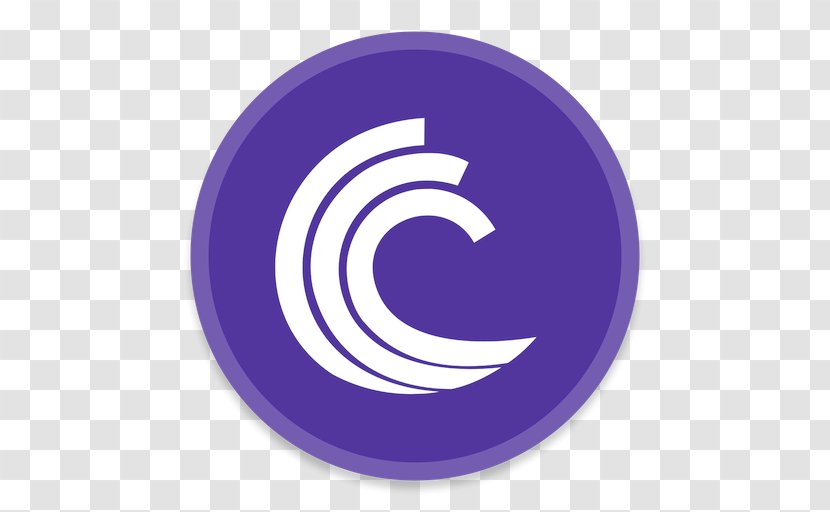 Purple Symbol Spiral - Bittorent Transparent PNG