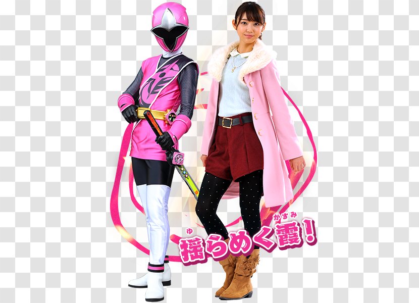 MomoNinger Super Sentai Ninja Power Rangers アメーバブログ - Magenta - Kasumi Yamaya Transparent PNG