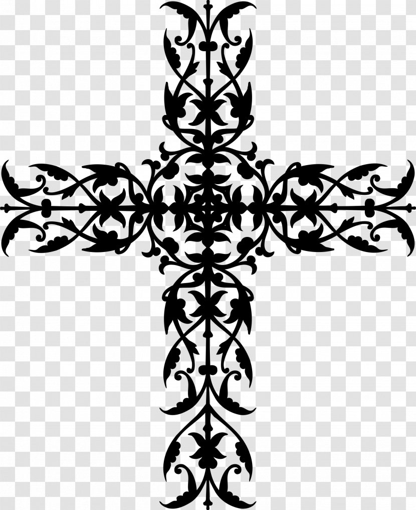 Christian Cross Tattoo Ambigram - Visual Arts - Ornamental Transparent PNG