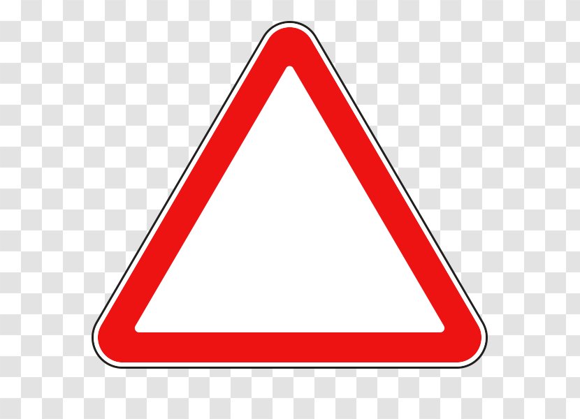 Prohibitory Traffic Sign Warning Road - Area Transparent PNG