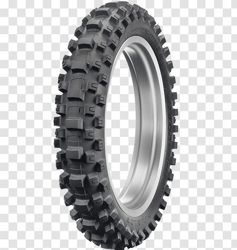 Enduro Motorcycle Tires Dunlop Tyres - Natural Rubber - Tire Transparent PNG