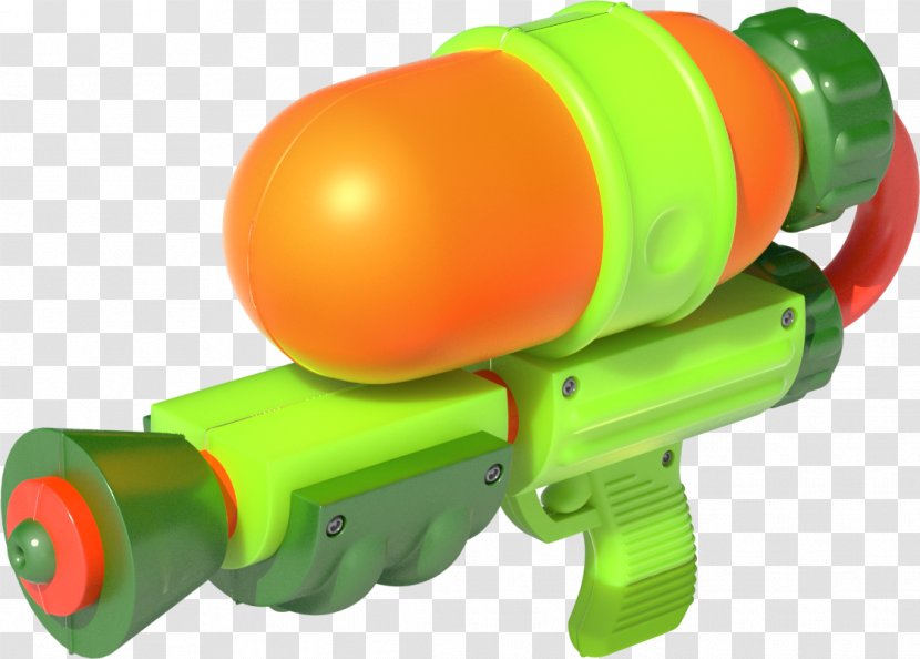 Splatoon 2 Water Gun Game Toy Transparent PNG