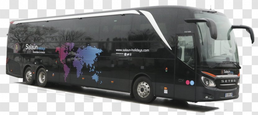 Skipass.com Alpine Skiing Tour Bus Service Coach - Van Hool Transparent PNG