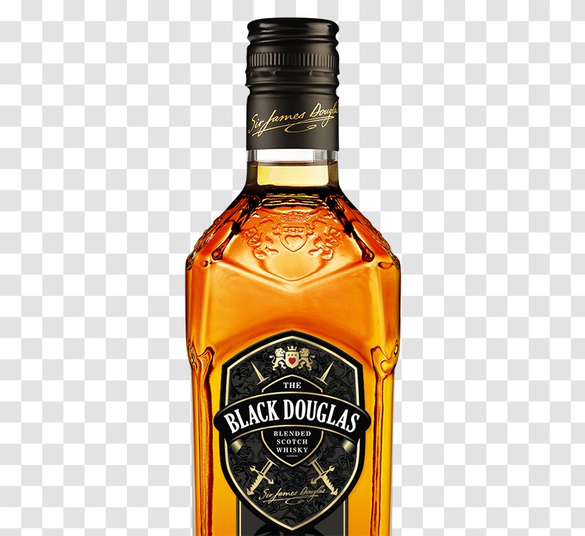 Scotch Whisky Blended Whiskey Distilled Beverage Malt - Black Transparent PNG