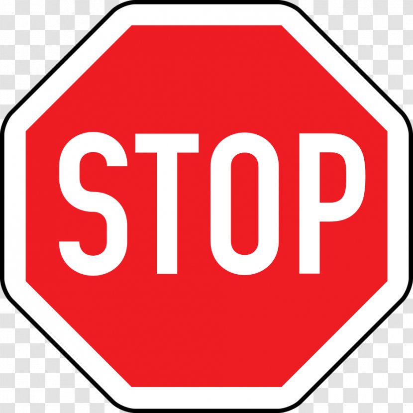 Stop Sign Traffic Stock Photography All-way Clip Art - Red - Area Transparent PNG